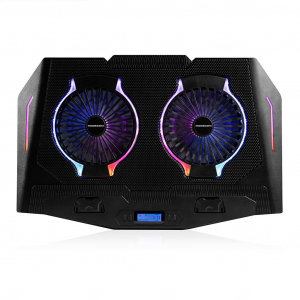 Modecom CF21 RGB notebook hűtő fekete (PL-MC-CF-21-RGB)