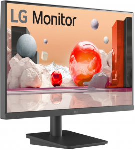 24" LG 24BA400-B monitor fekete