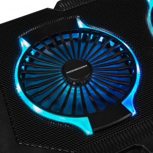 Modecom CF21 RGB notebook hűtő fekete (PL-MC-CF-21-RGB)