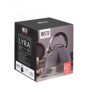 Resto Lyra v&iacute;zforral&oacute; kanna s&iacute;pol&oacute; funkci&oacute;val fekete 2,7 liter (90604)