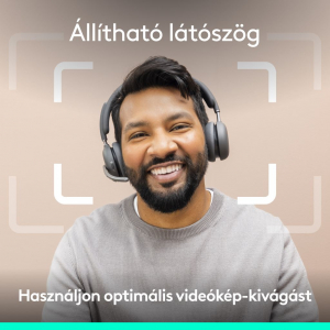 Logitech Brio 4K webkamera fekete (960-001718)