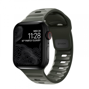 Nomad Sport Apple Watch Ultra (49mm) 8/7(45mm)/6/SE/5/4(44mm)/3/2/1(42mm) szíj M/L zöld (NM01132585)