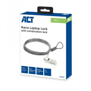 ACT AC9025 számkombinációs notebook zár