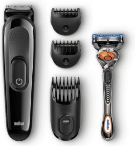 Braun SK3000 Styling Kit 4in1 + Gilette F5 ProGlide borotva