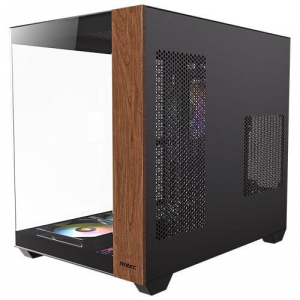 Antec CX800 Wood ARGB táp nélküli ablakos ház (0-761345-10137-0)