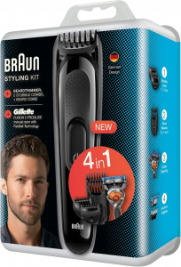 Braun SK3000 Styling Kit 4in1 + Gilette F5 ProGlide borotva