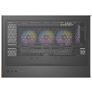 Antec CX800 Wood ARGB táp nélküli ablakos ház (0-761345-10137-0)