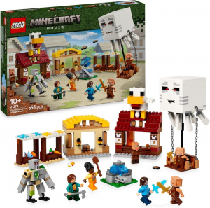 Lego Minecraft A szellemléghajó és falutámadás (21273)