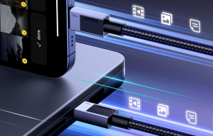 UGREEN L512 USB-C PD t&ouml;ltők&aacute;bel 3m sz&uuml;rke (45065)