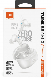 JBL Tune Beam 2 Bluetooth Headset fehér (JBLTBEAM2WHT)