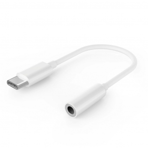 Gembird USB-C - 3,5mm jack audio adapter feh&eacute;r (A-CM-3.5F-01)