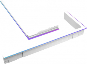 ASUS TUF Gaming GT502 Horizon ARGB vil&aacute;g&iacute;t&aacute;s k&eacute;szlet feh&eacute;r (90DA00H3-B09000)