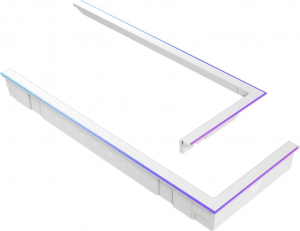 ASUS TUF Gaming GT502 Horizon ARGB vil&aacute;g&iacute;t&aacute;s k&eacute;szlet feh&eacute;r (90DA00H3-B09000)