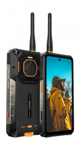 Ulefone Armor 26 Ultra Walkie-Talkie 12/512GB Dual-Sim mobiltelefon fekete
