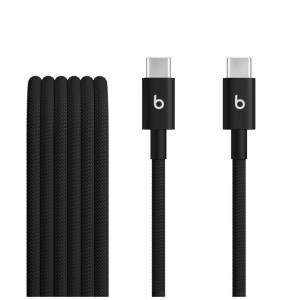 Beats USB-C – USB-C szőtt borítású kábel 1,5m fotonfekete, 2 darabos csomag (MDGC4ZM/A)