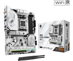 ASRock B850 STEEL LEGEND WIFI alaplap (90-MXBQS0-A0UAYZ)