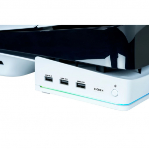 Nacon PlayStation 5 Slim vízszintes állvány USB-A porttal (PS5SHORIZSTAND)