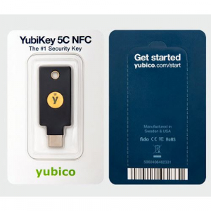 Yubico Yubikey 5C NFC USB-C crypto pénztárca (5060408462331)