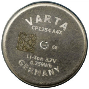 Varta CP1254 A4 lítiumion gombakku 74 mAh 3.7V 1 db (88315101501)