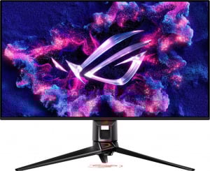 32" ASUS ROG Swift OLED PG32UCDP gamer monitor fekete (90LM0A50-B01370)
