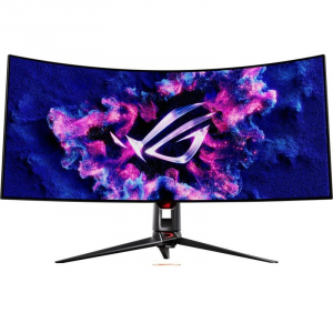 39" ASUS ROG Swift OLED PG39WCDM ívelt gamer monitor fekete (90LM09R0-B01170)