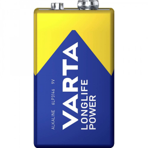 Varta Longlife Power alk&aacute;li mang&aacute;n elem 580 mAh 9V 20 db (04922121111)