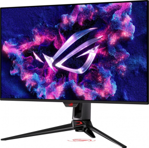 32" ASUS ROG Swift OLED PG32UCDP gamer monitor fekete (90LM0A50-B01370)