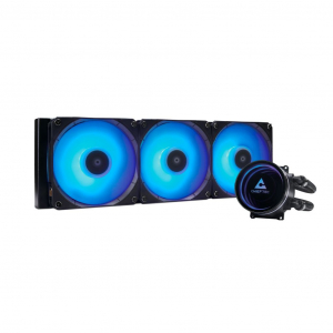 Chieftec Iceberg 360 RGB AIO univerzális vízhűtés fekete (CLC-360-RGB)