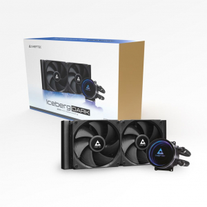 Chieftec Iceberg 240 DARK AIO univerz&aacute;lis v&iacute;zhűt&eacute;s fekete (CLC-240-BLK)