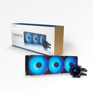 Chieftec Iceberg 360 RGB AIO univerzális vízhűtés fekete (CLC-360-RGB)