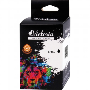 Victoria CLI-571BXL tintapatron Pixma MG 5700 Series/6800 Series/7700 Series nyomtat&oacute;khoz fekete 11ml (CLI-571BXL)