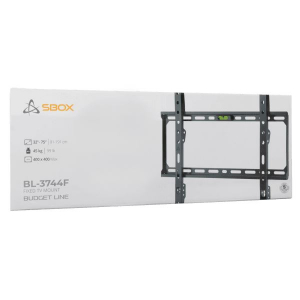 SBOX Budget fix fali TV konzol maximum: 45kg, 75'' (BL-3744F)