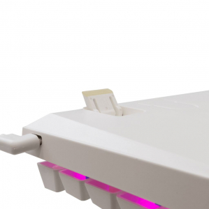 White Shark WAKIZASHI 2 piros kapcsol&oacute;s US gamer billentyűzet feh&eacute;r (GK-002211V2-W/R-US)