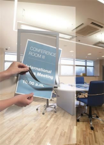 Durable Duraframe A4 infokeret &ouml;ntapad&oacute; h&aacute;ttal ez&uuml;st sz&iacute;nű 1db (489923)