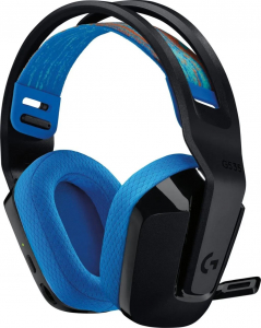 Logitech G535 Lightspeed vezeték nélküli Gaming Headset fekete-kék (939-002219)
