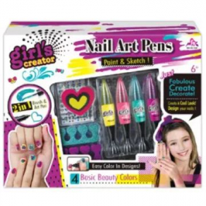 Masen Toys Manikűrk&eacute;szlet - 4 sz&iacute;nű tollal (7125618)