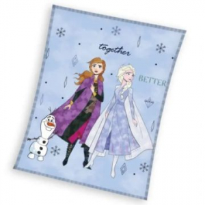 Carbotex J&eacute;gvar&aacute;zs: Anna, Elza &eacute;s Olaf takar&oacute; - koral, 130 x 160 cm (FRO229408 F-KOC)