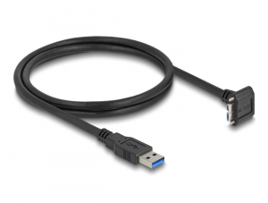 Delock USB 5 Gbps Micro - Type-A kábel 1m fekete (81030)