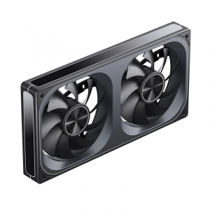 Jonsbo ZA-240BR ford&iacute;tott lap&aacute;tkialak&iacute;t&aacute;s&uacute; hűtő ventil&aacute;tor panel fekete