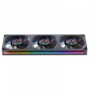 Jonsbo ZA-360B hűtő ventilátor panel fekete