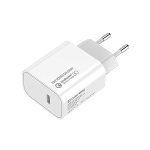 ColorWay USB töltő adapter, Power Delivery Port USB Type-C 20W V2 fekete (CW-CHS026PD-BK)