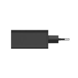 ColorWay USB t&ouml;ltő adapter, GaN3 Pro Power Delivery (USB-A + 2 USB TYPE-C) (65W) fekete (CW-CHS039PD-BK)