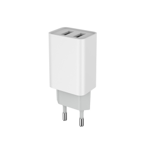 ColorWay USB t&ouml;ltő adapter, 2USB AUTO ID 2.1A (10W) white (CW-CHS015-WT)