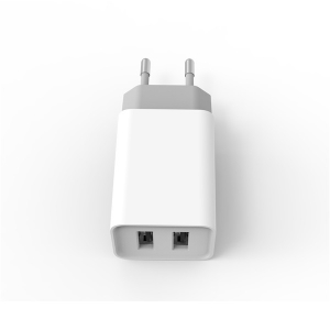ColorWay USB t&ouml;ltő adapter, 2USB AUTO ID 2.1A (10W) white (CW-CHS015-WT)