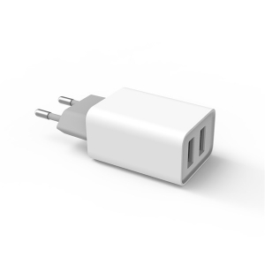 ColorWay USB t&ouml;ltő adapter, 2USB AUTO ID 2.1A (10W) white (CW-CHS015-WT)