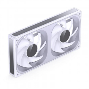 Jonsbo ZB-240WR ford&iacute;tott lap&aacute;tkialak&iacute;t&aacute;s&uacute; hűtő ventil&aacute;tor panel feh&eacute;r