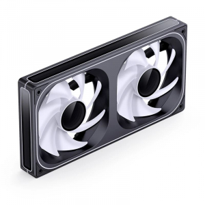 Jonsbo ZB-240BR ford&iacute;tott lap&aacute;tkialak&iacute;t&aacute;s&uacute; hűtő ventil&aacute;tor panel fekete