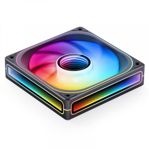 Jonsbo ZB-120BR ford&iacute;tott lap&aacute;tkialak&iacute;t&aacute;s&uacute; h&aacute;z hűtő ventil&aacute;tor 12cm fekete