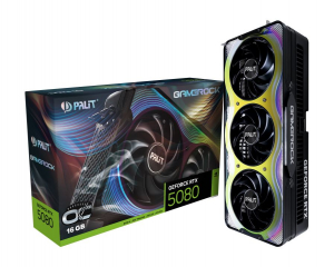Palit GeForce RTX 5080 16GB GameRock OC videok&aacute;rtya (NE75080T19T2-GB2030G)