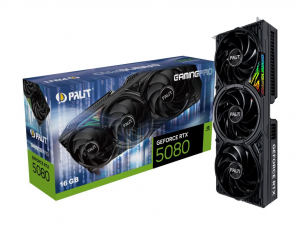 Palit GeForce RTX 5080 16GB GamingPro videokártya (NE75080019T2-GB2031A)
